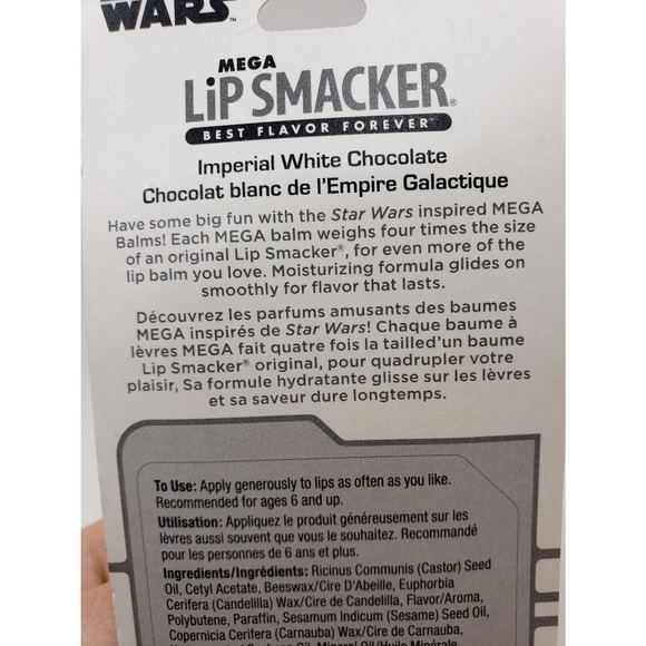 Star Wars stormtrooper white chocolate lip smacker - Picture 2 of 2